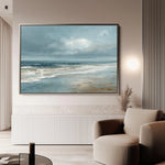 Abstract 1699 Canvas Art 60 x 40 cm / Black