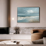 Abstract 1699 Canvas Art 60 x 40 cm / Black