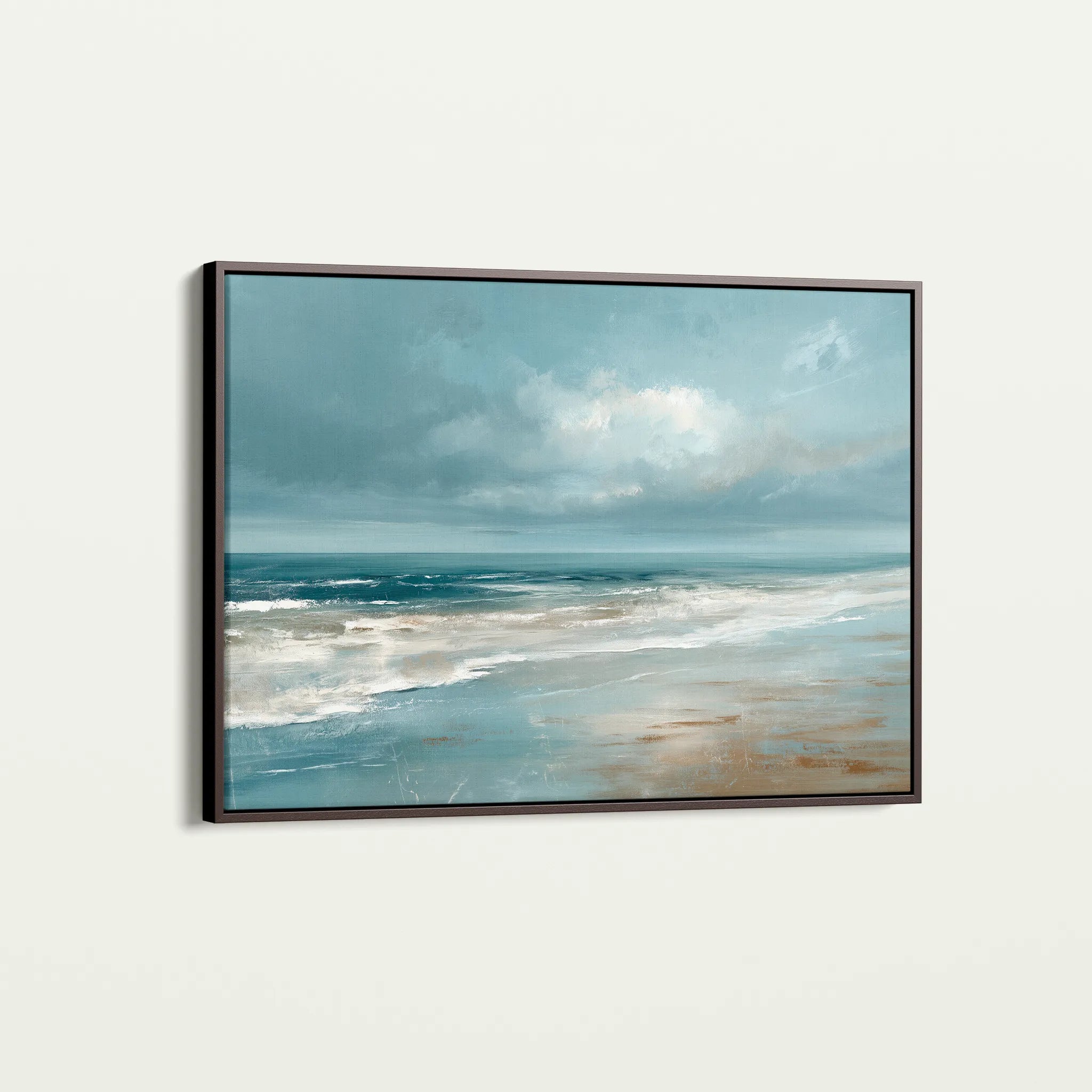 Abstract 1699 Canvas Art 60 x 40 cm / Black