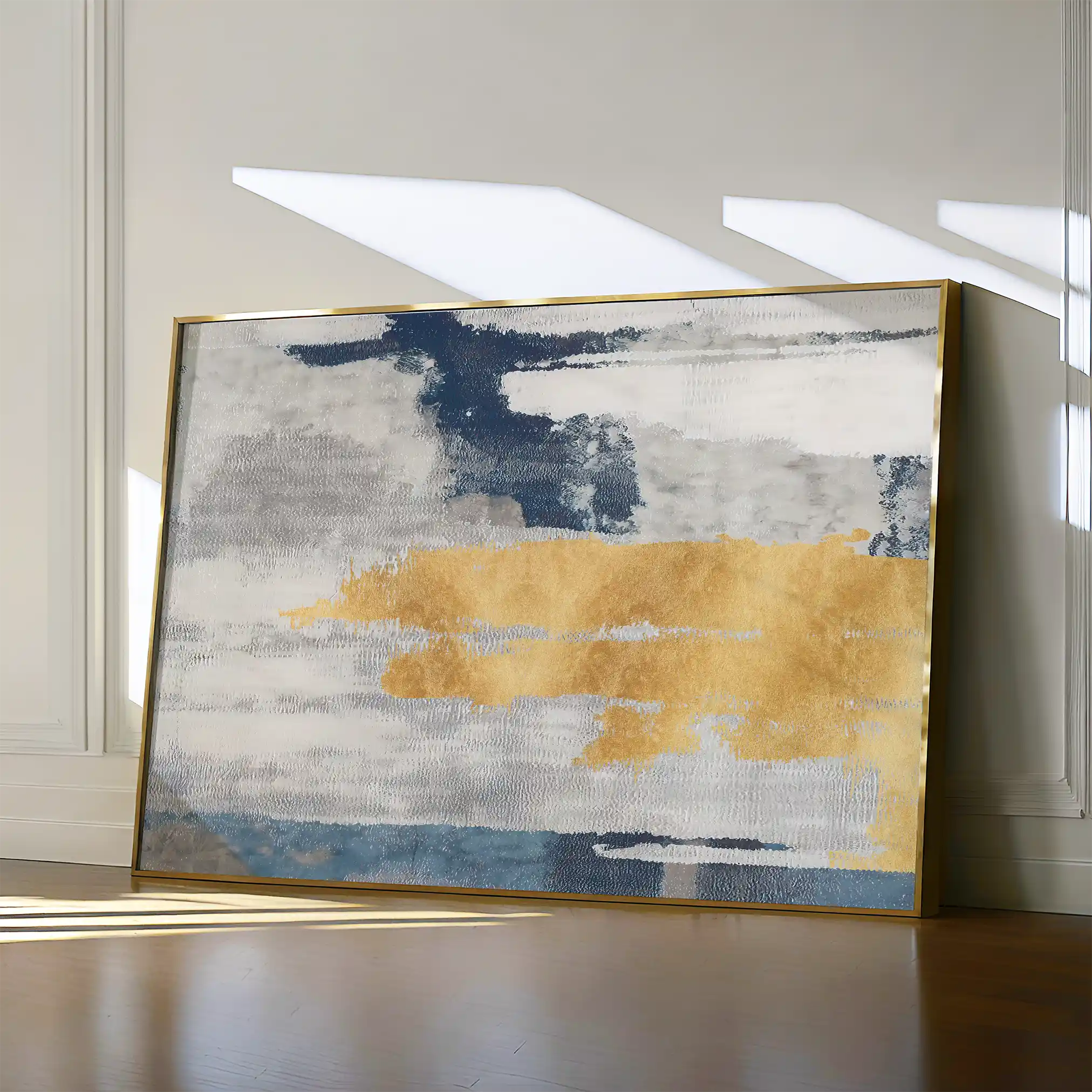Abstract 170 Canvas Art 60 x 40 cm / Black