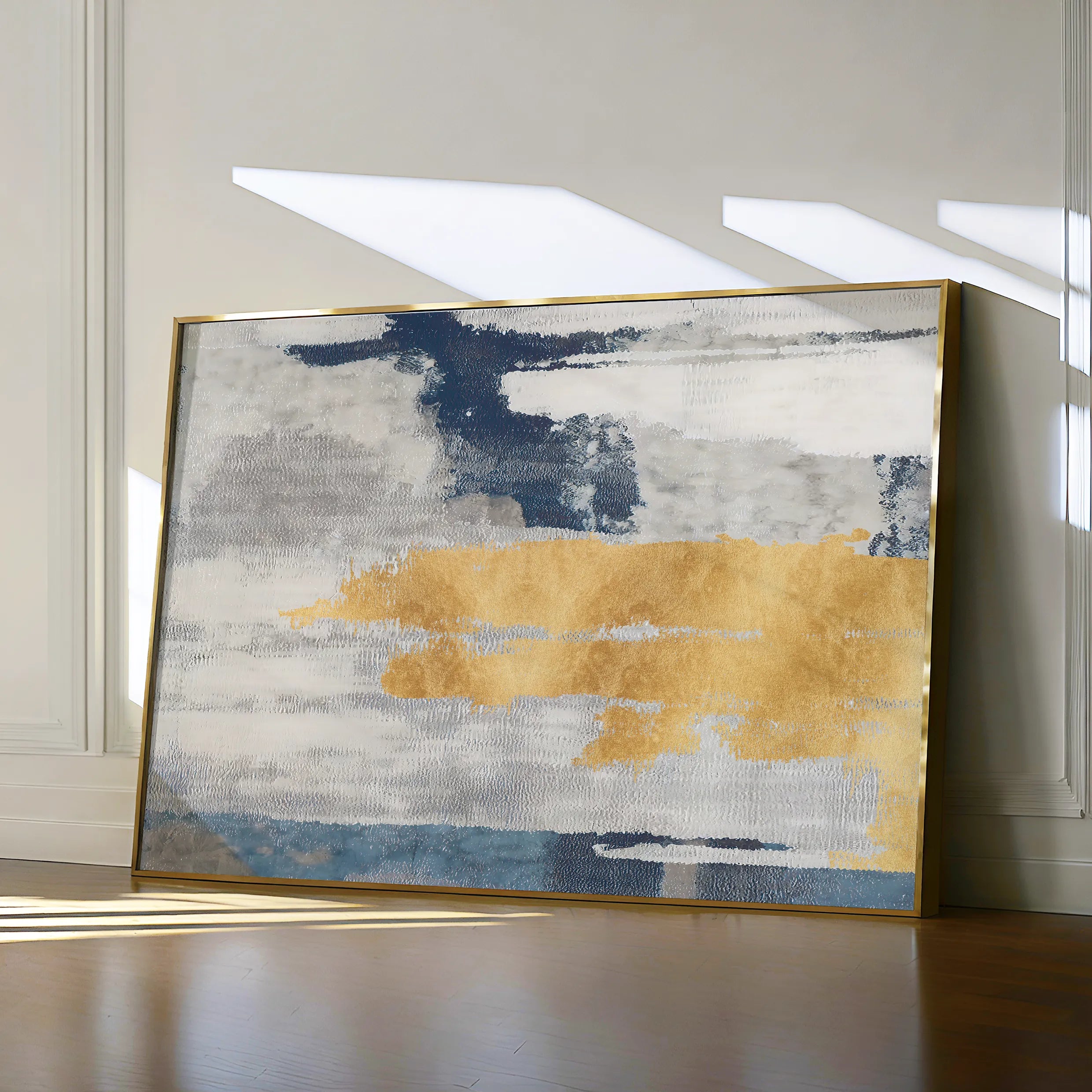 Abstract 170 Canvas Art 60 x 40 cm / Black