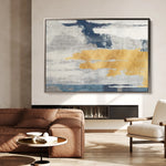 Abstract 170 Canvas Art 60 x 40 cm / Black