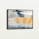 Abstract 170 Canvas Art 60 x 40 cm / Black
