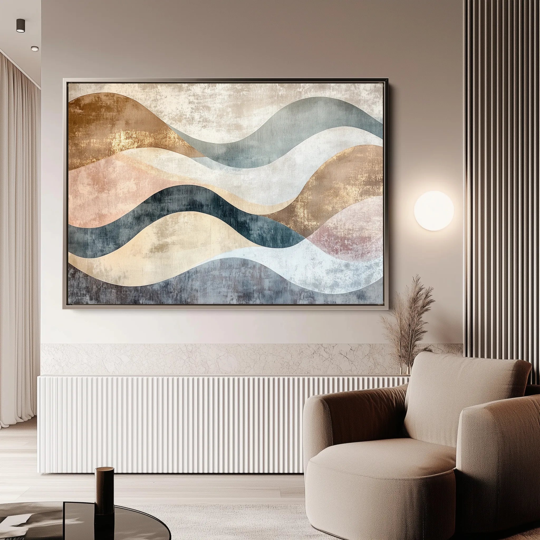 Boho 170 Canvas Art 60 x 40 cm / Black