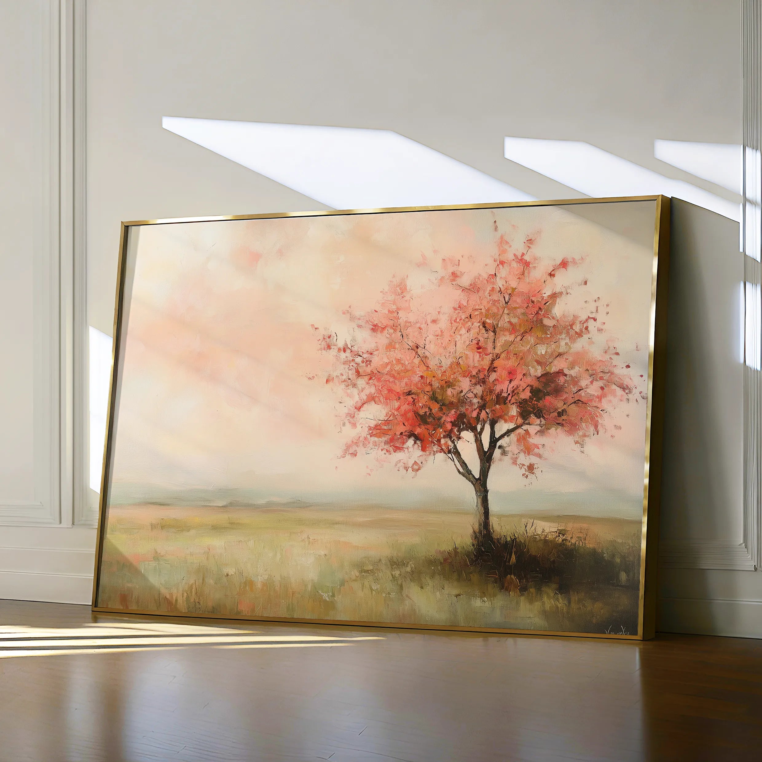Landscape 170 Canvas Art 60 x 40 cm / Black