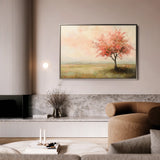 Landscape 170 Canvas Art 60 x 40 cm / Black
