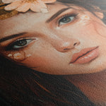 Portrait 170 Canvas Art 60 x 40 cm / Black