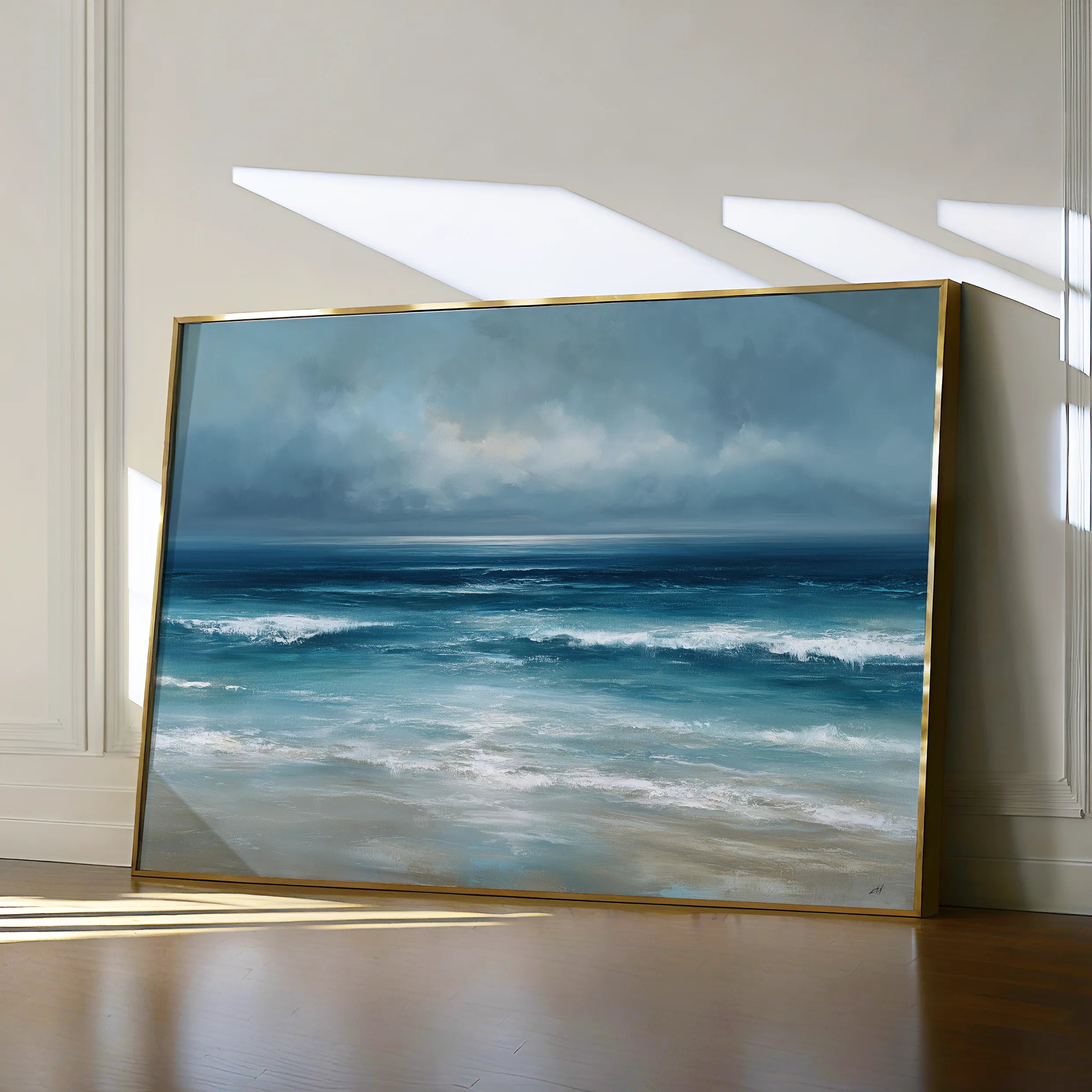 Abstract 1700 Canvas Art 60 x 40 cm / Black
