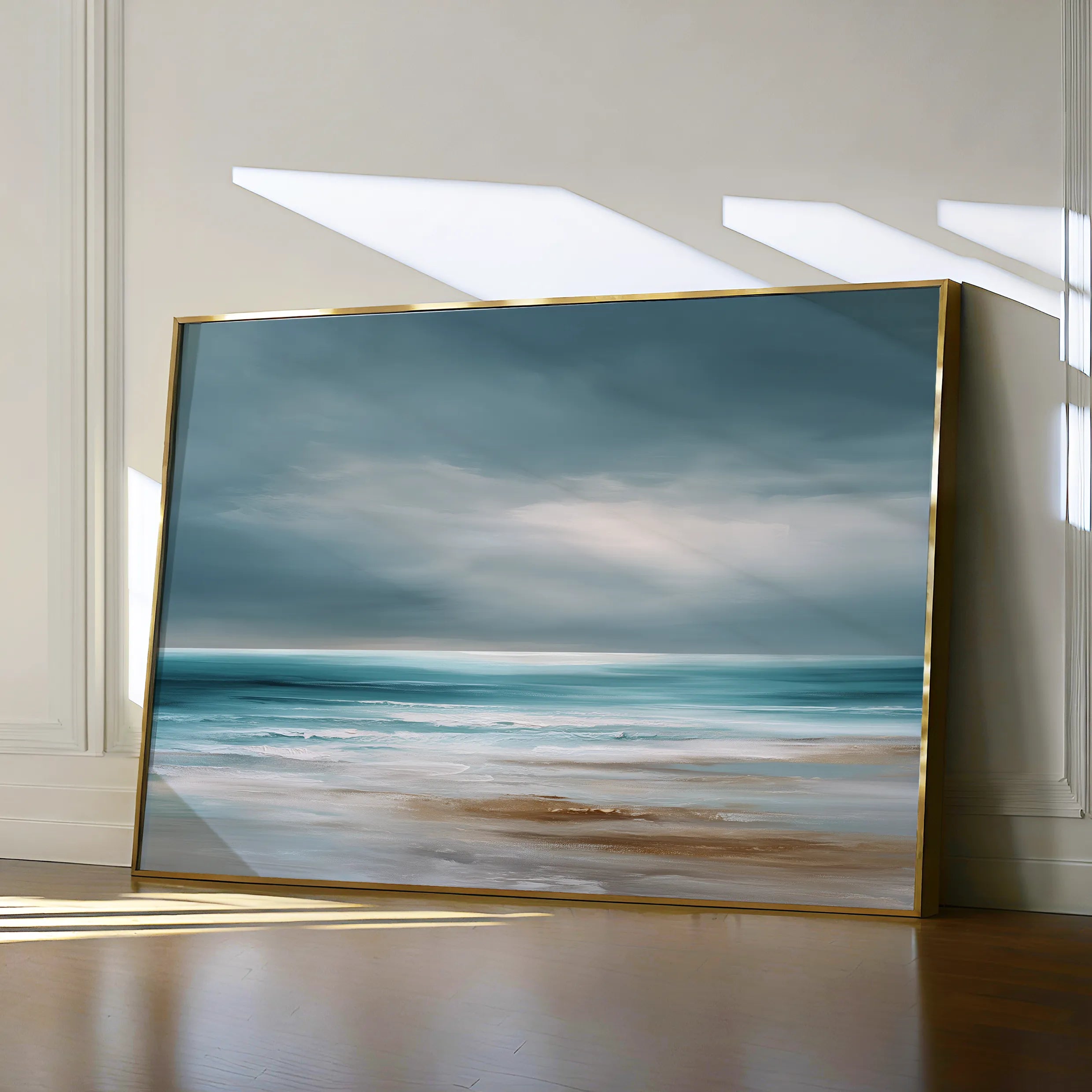 Abstract 1701 Canvas Art 60 x 40 cm / Black