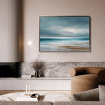 Abstract 1701 Canvas Art 60 x 40 cm / Black