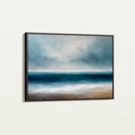 Abstract 1702 Canvas Art 60 x 40 cm / Black