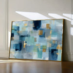 Abstract 1703 Canvas Art 60 x 40 cm / Black