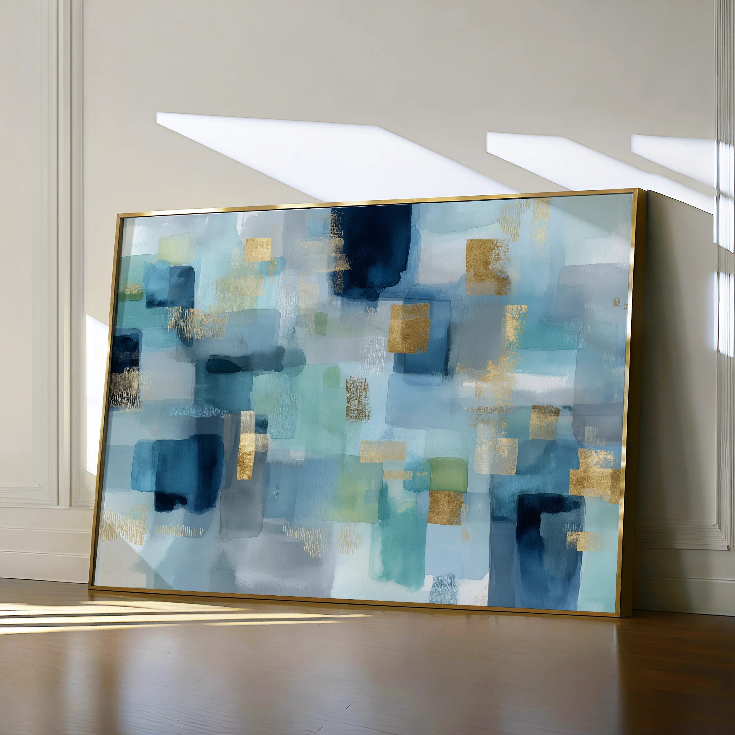Abstract 1703 Canvas Art 60 x 40 cm / Black