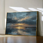 Abstract 1704 Canvas Art 60 x 40 cm / Black
