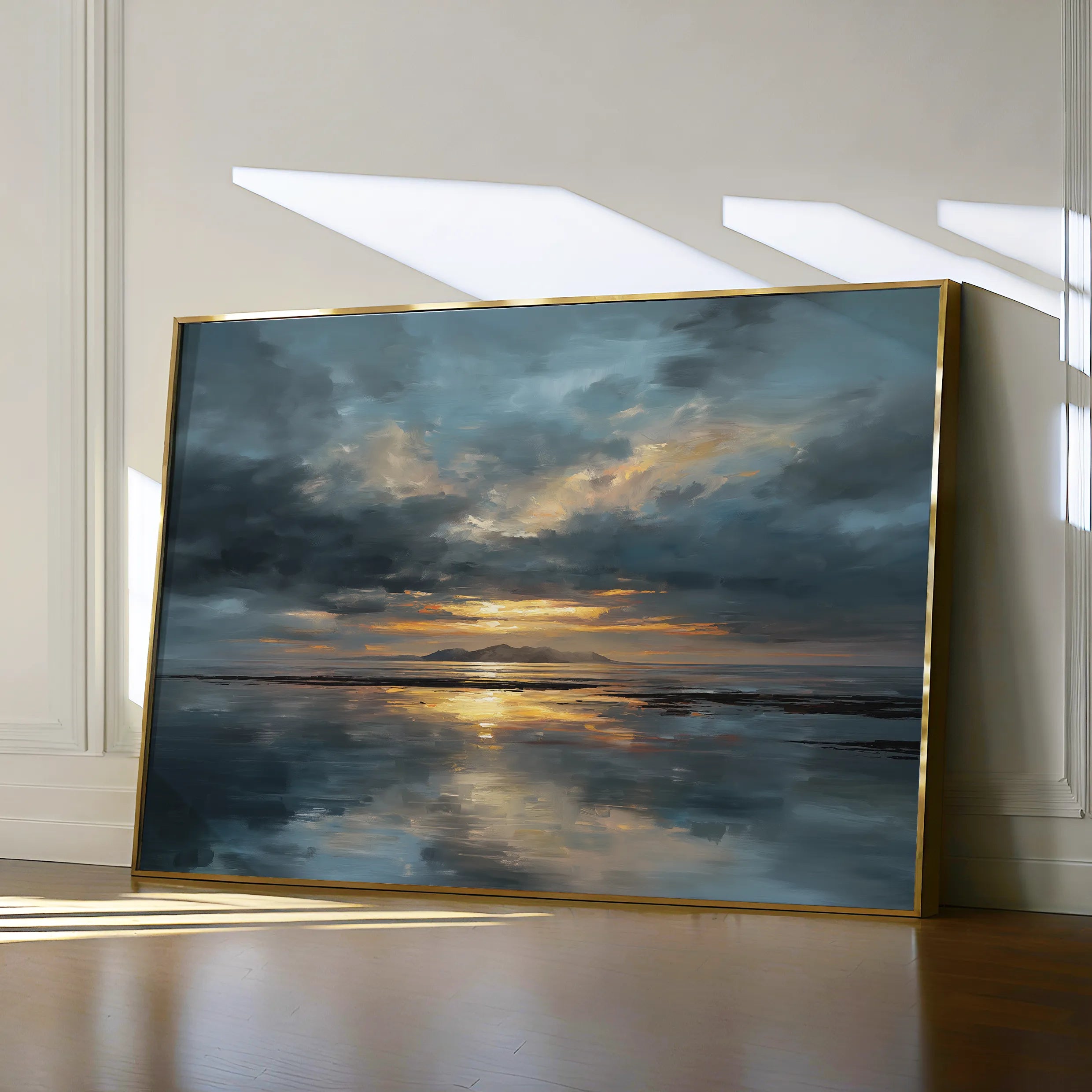 Abstract 1704 Canvas Art 60 x 40 cm / Black