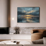 Abstract 1704 Canvas Art 60 x 40 cm / Black