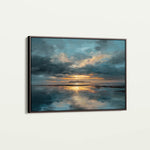 Abstract 1704 Canvas Art 60 x 40 cm / Black
