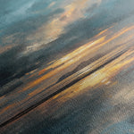 Abstract 1704 Canvas Art 60 x 40 cm / Black