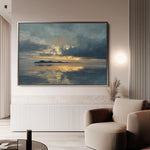 Abstract 1705 Canvas Art 60 x 40 cm / Black