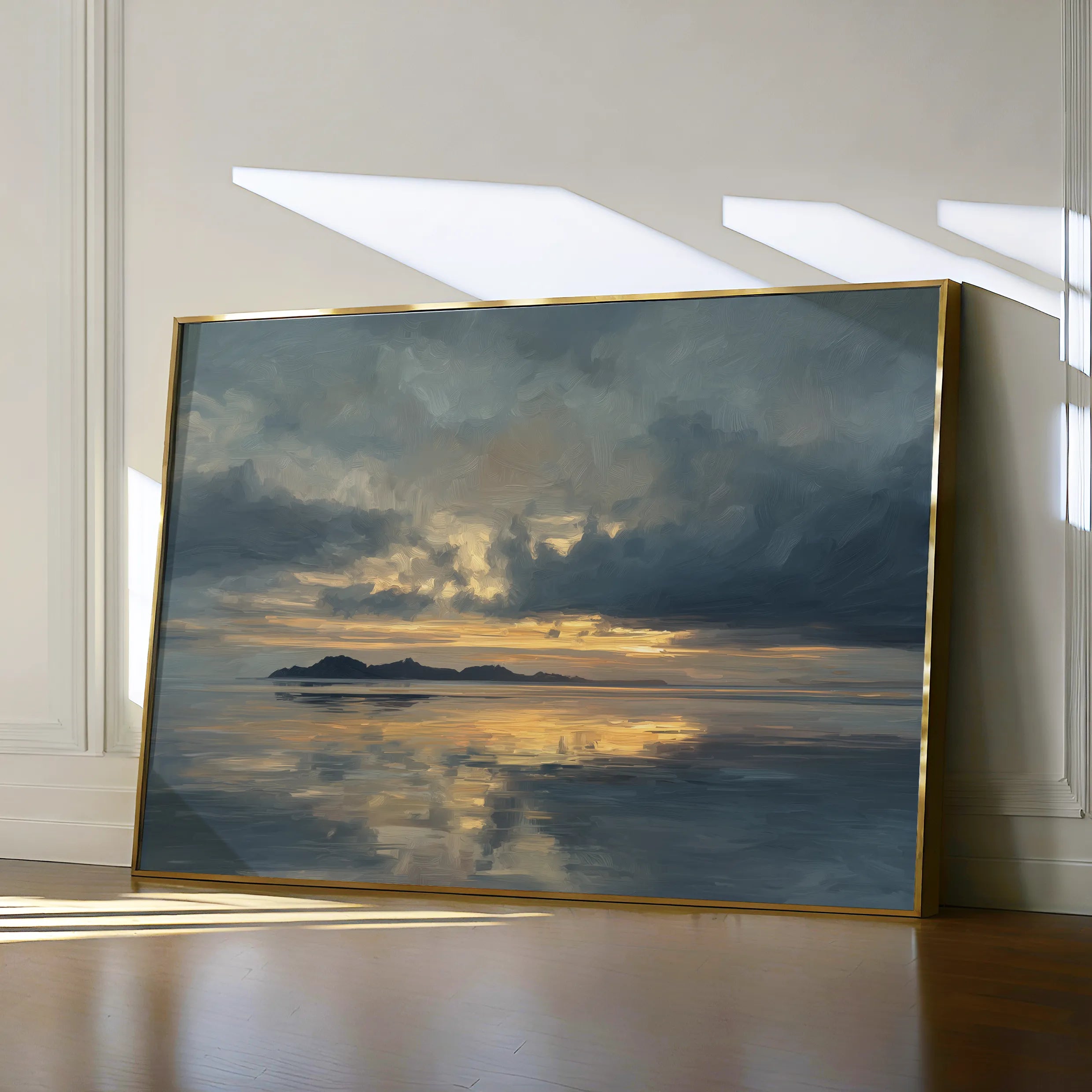 Abstract 1705 Canvas Art 60 x 40 cm / Black
