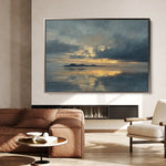 Abstract 1705 Canvas Art 60 x 40 cm / Black