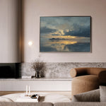 Abstract 1705 Canvas Art 60 x 40 cm / Black
