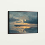 Abstract 1705 Canvas Art 60 x 40 cm / Black