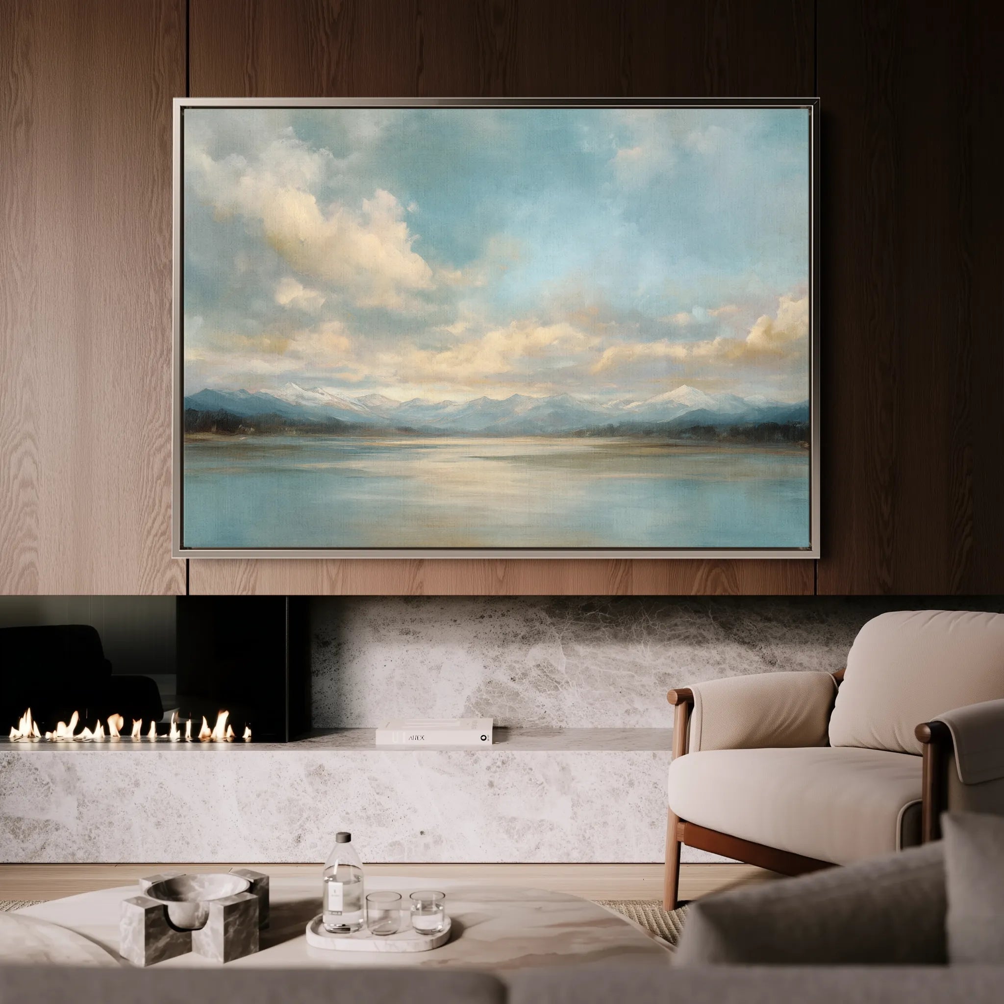 Abstract 1706 Canvas Art 60 x 40 cm / Black