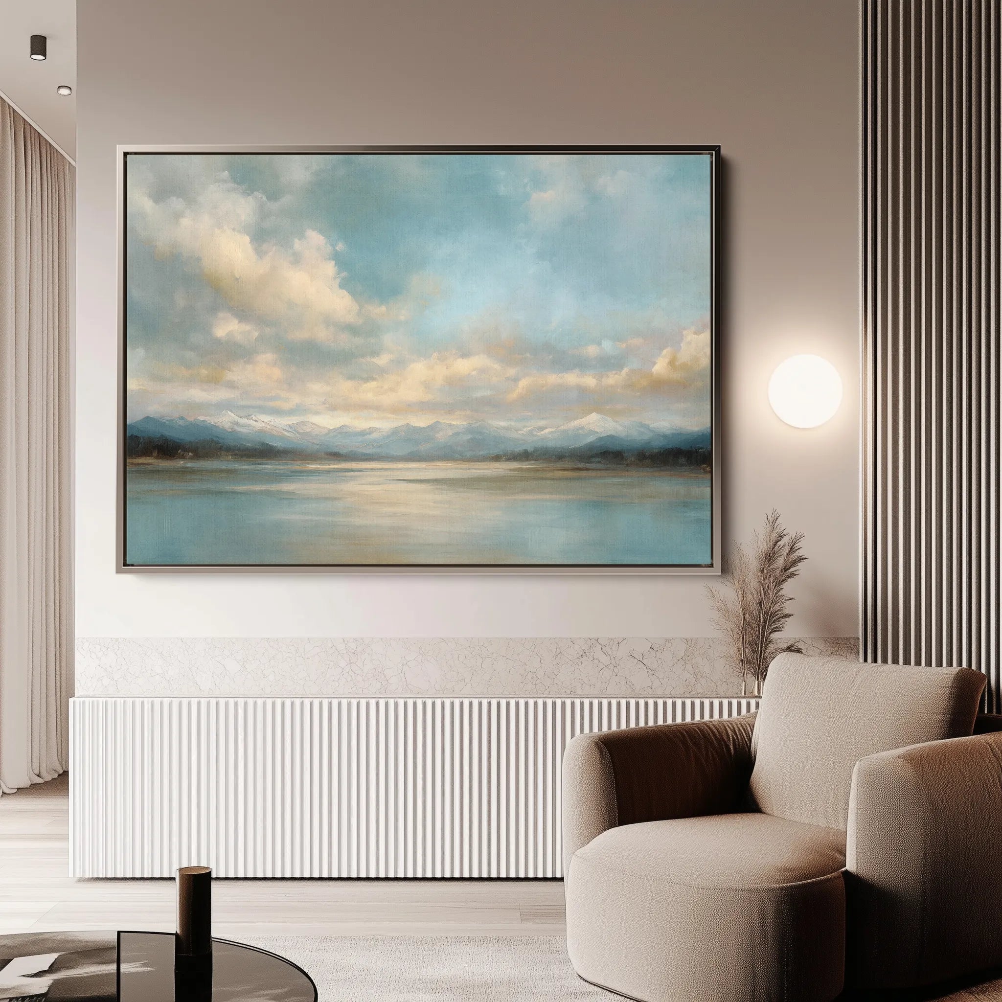 Abstract 1706 Canvas Art 60 x 40 cm / Black