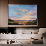 Abstract 1707 Canvas Art 60 x 40 cm / Black