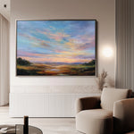Abstract 1707 Canvas Art 60 x 40 cm / Black