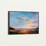 Abstract 1707 Canvas Art 60 x 40 cm / Black