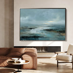 Abstract 1708 Canvas Art 60 x 40 cm / Black