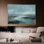 Abstract 1708 Canvas Art 60 x 40 cm / Black