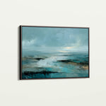 Abstract 1708 Canvas Art 60 x 40 cm / Black