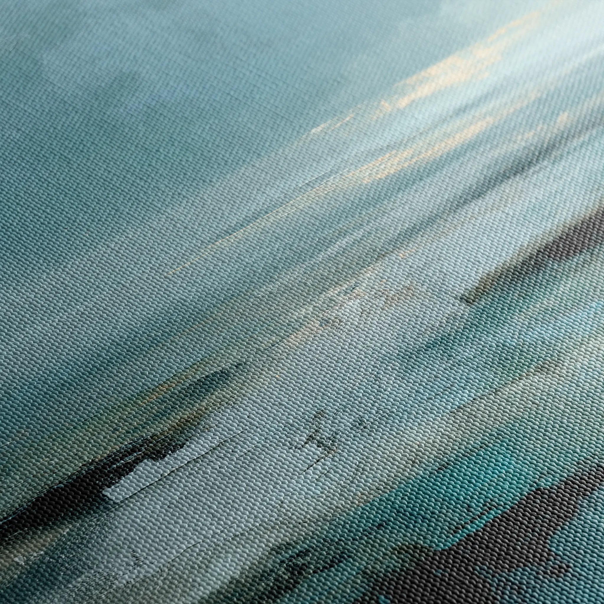 Abstract 1708 Canvas Art 60 x 40 cm / Black