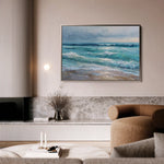 Abstract 1709 Canvas Art 60 x 40 cm / Black
