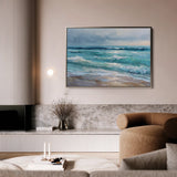 Abstract 1709 Canvas Art 60 x 40 cm / Black