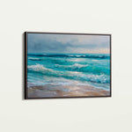 Abstract 1709 Canvas Art 60 x 40 cm / Black