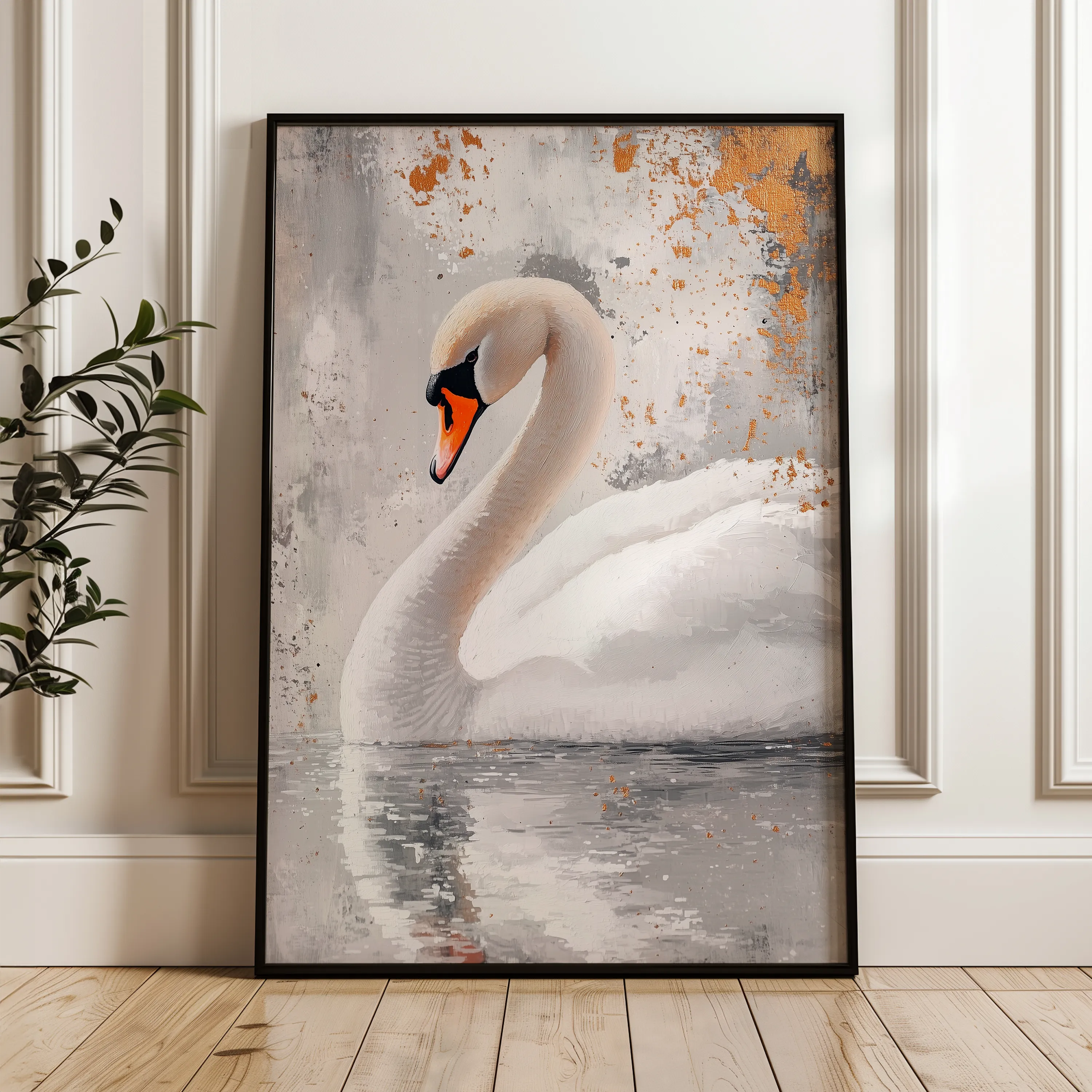 Animals 171 Canvas Art 60 x 40 cm / Black