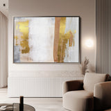 Abstract 171 Canvas Art 60 x 40 cm / Black