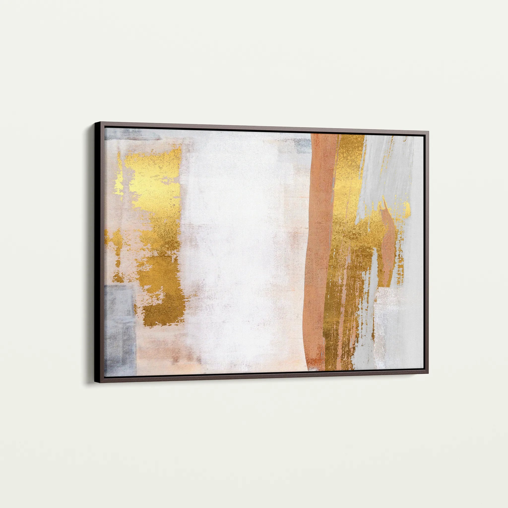 Abstract 171 Canvas Art 60 x 40 cm / Black