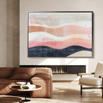 Boho 171 Canvas Art 60 x 40 cm / Black