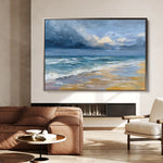 Abstract 1710 Canvas Art 60 x 40 cm / Black