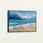 Abstract 1710 Canvas Art 60 x 40 cm / Black