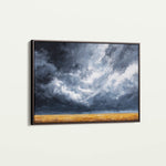 Abstract 1711 Canvas Art 60 x 40 cm / Black