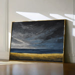 Abstract 1712 Canvas Art 60 x 40 cm / Black