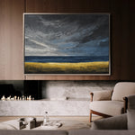 Abstract 1712 Canvas Art 60 x 40 cm / Black
