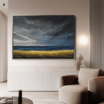 Abstract 1712 Canvas Art 60 x 40 cm / Black