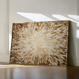 Abstract 1714 Canvas Art 60 x 40 cm / Black